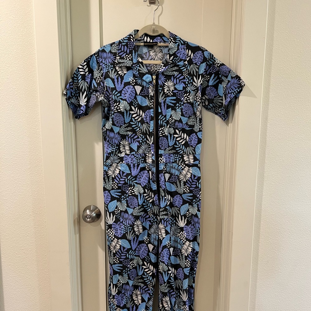 Nooworks Blue Jumpsuit Coveralls